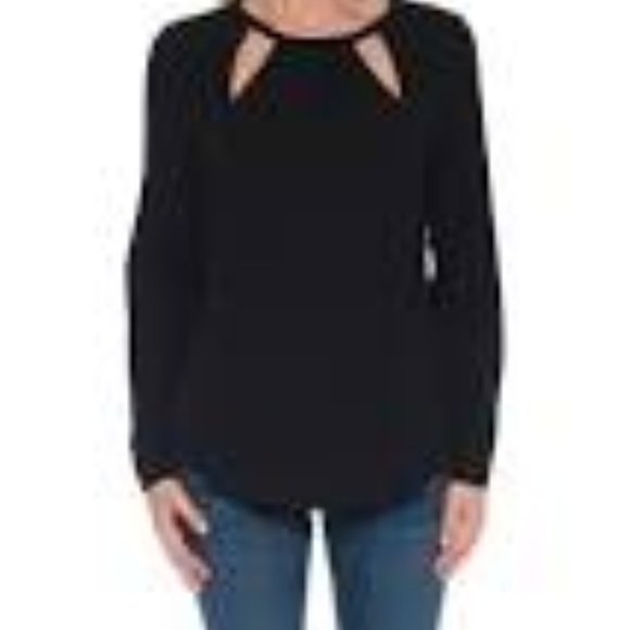 Ramy Brook Eva Keyhole blouse - Picture 2 of 3